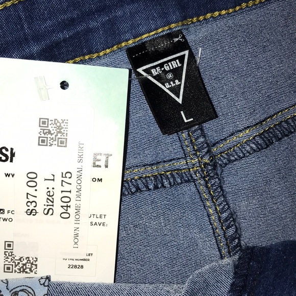 Inherit Clothing Co. | denim skirt - Picture 2 of 3